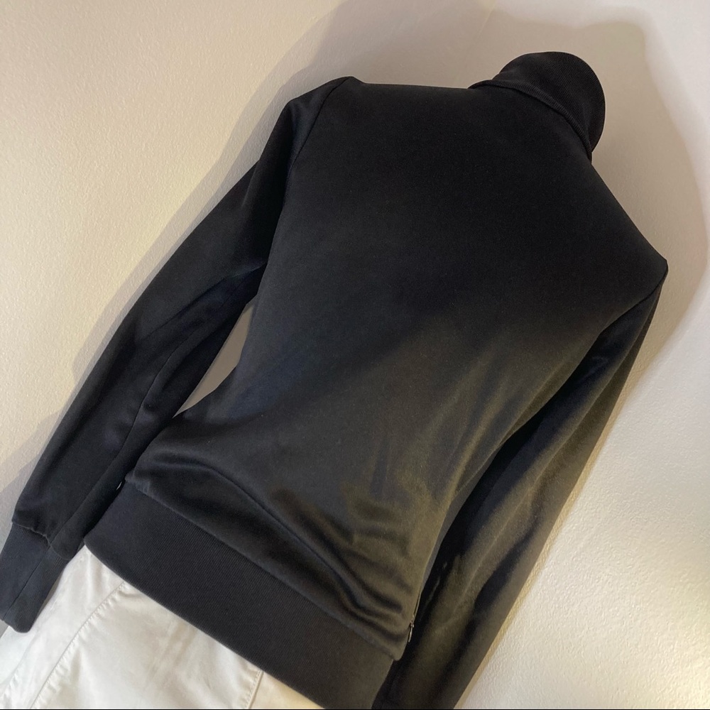 ADIDAS Y-3 YOHJI YAMOMOTO BLACK SLIM TRACK JACKET HIDDEN ZIPPERS S - Picture 3 of 7